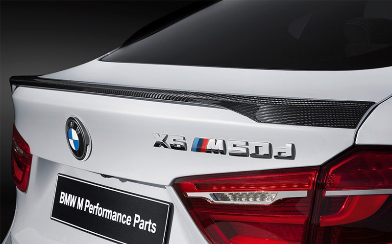 BMW 純正 F16 X6 M Performance カーボン リヤ トランク スポイラー