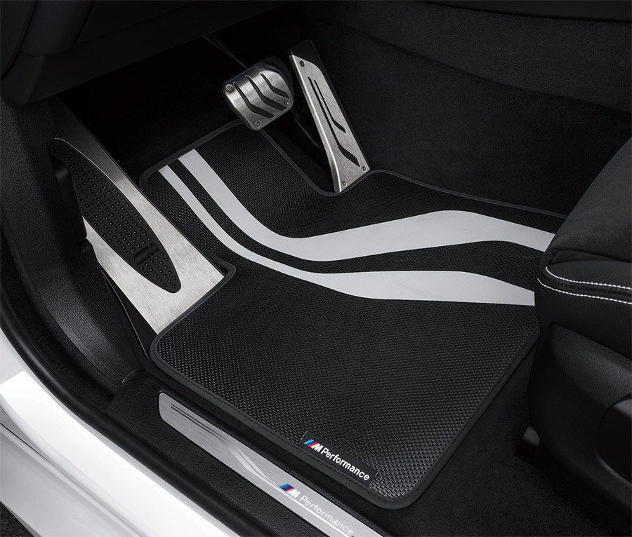 BMW 純正 F16 F86 X6 M Performance フロアマット セット 4枚 左 