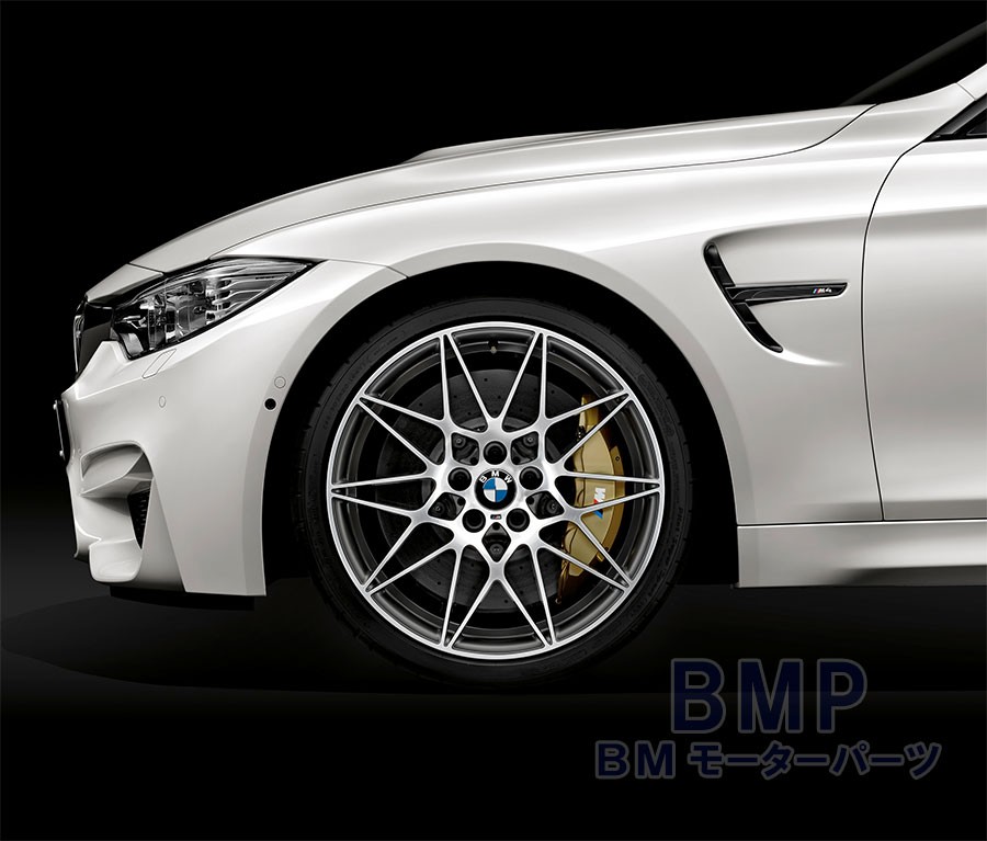 BMW F80 M3 F82 M4 コンペティション ホイール M スタースポーク 666 シルバー 9JX20 ET29 フロント用 単体 1本  鍛造 : 36112287500-1178869 : BMモーターパーツ - 通販 - Yahoo!ショッピング