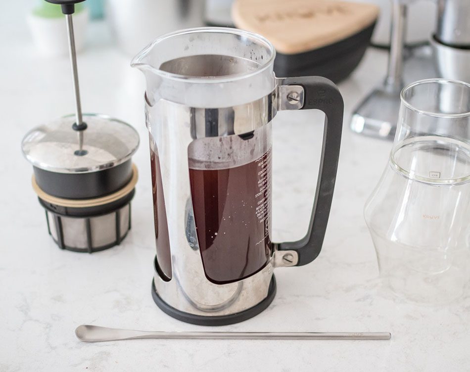 KURUVE Brew Stick ブリューステック 攪拌棒 シルバー ダブルウォール