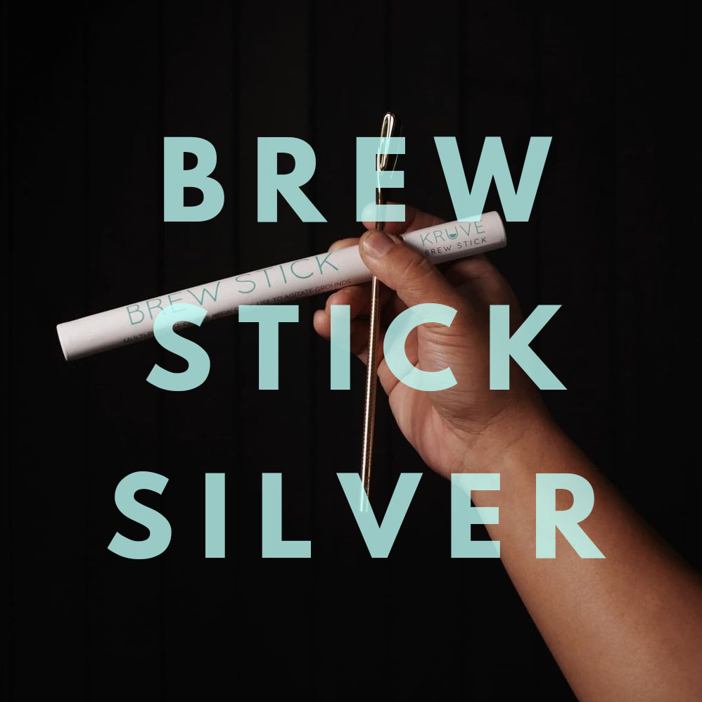 KURUVE Brew Stick ブリューステック 攪拌棒 シルバー ダブルウォール