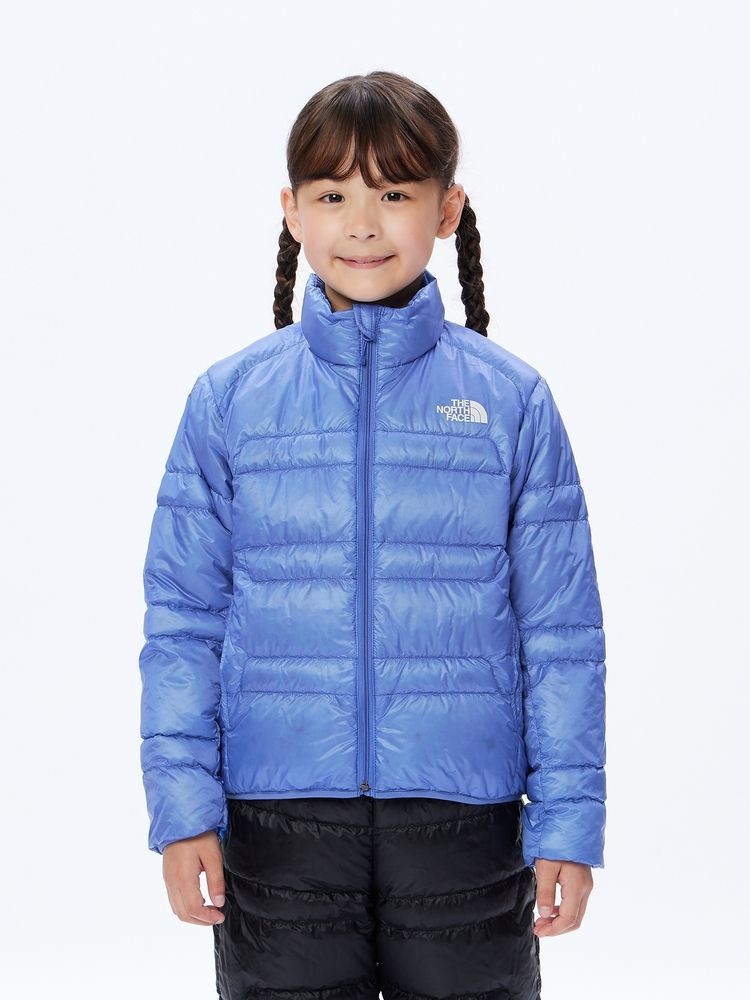 ノースフェイス キッズ ダウンジャケット 130-150cm ライトヒートジャケット North Face 男の子用 女の子用  カッコイイおしゃれアウター無地 防寒 はっ水 静電気