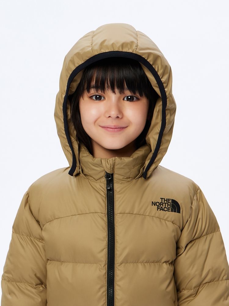 ノースフェイス キッズ ダウンジャケット 100-150cm アコンカグアフーディー 650フィルパワー North Face 男の子用 女の子用  カッコイイおしゃれアウター無地 防