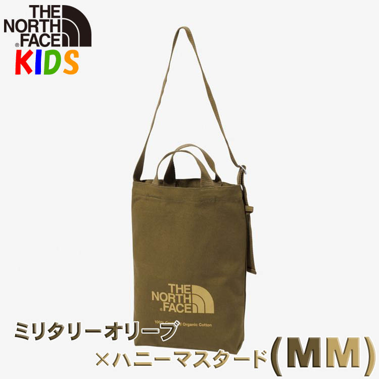 ノースフェイス キッズ トートバッグ 34x28cm North Face オーガニックコットン 男の子女の子アウトドアブランドおしゃれカッコイイ ショルダーバッグ｜bnc2｜03