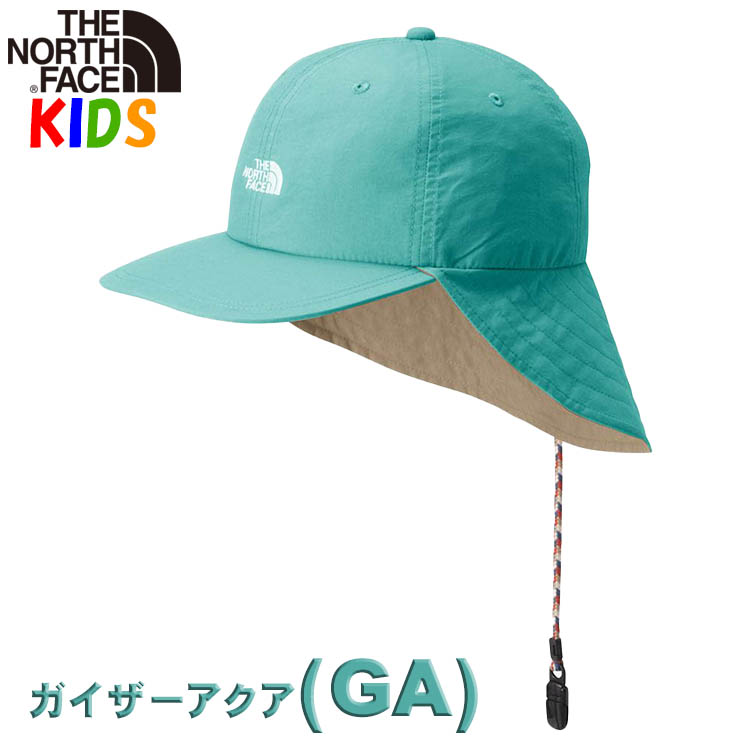 ノースフェイス キッズ帽子キャップ 47-56cm ポホノサンシールド North Face 男の子...