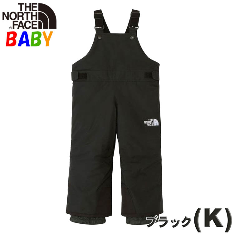 ノースフェイス ベビー用 スノーインサレーションビブ・オーバーオール 90cm North Face スキースノーボード防水アウター 雪遊び 男の子女の子の画像