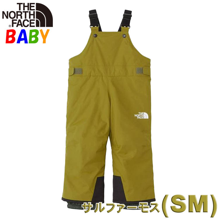 ノースフェイス ベビー用 スノーインサレーションビブ・オーバーオール 90cm North Face スキースノーボード防水アウター 雪遊び  男の子女の子