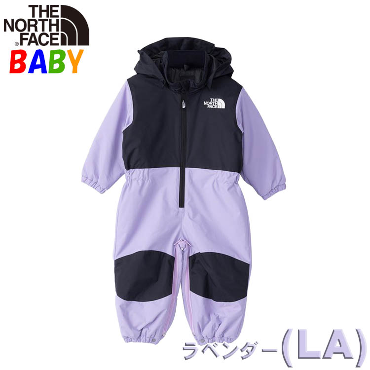 ノースフェイス ベビー用 スノーワンピース 80-100cm North Face スキースノーボード防水アウター 雪遊び 男の子女の子