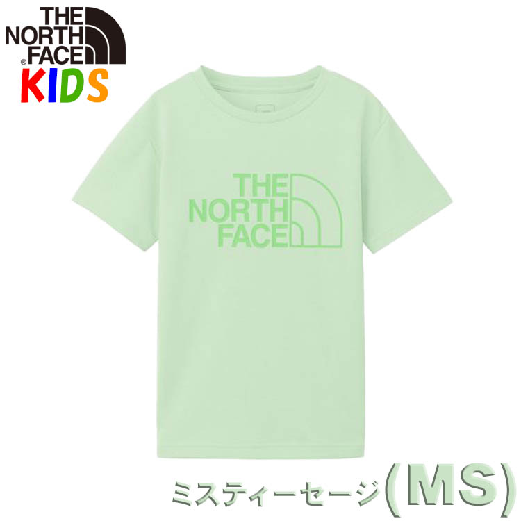 決算セール開催中 決算セール ノースフェイス キッズ 半袖Tシャツ 100-150cm TNFビーフ...