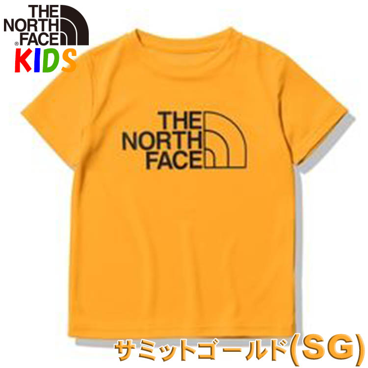 決算セール開催中 決算セール ノースフェイス キッズ 半袖Tシャツ 100-150cm TNFビーフ...