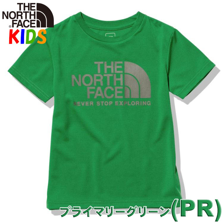 新品　タグ付き　120 ザ・ノースフェイス　 半袖tシャツ 緑色　夏服 THE NORTH FACE ザ・ノース・フェイス キッズ 半袖 Tシャツ 120