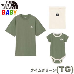 出産祝い ギフトセット ノースフェイス ベビー用ロンパース＆パパママ兼用Tシャツ North Fac...