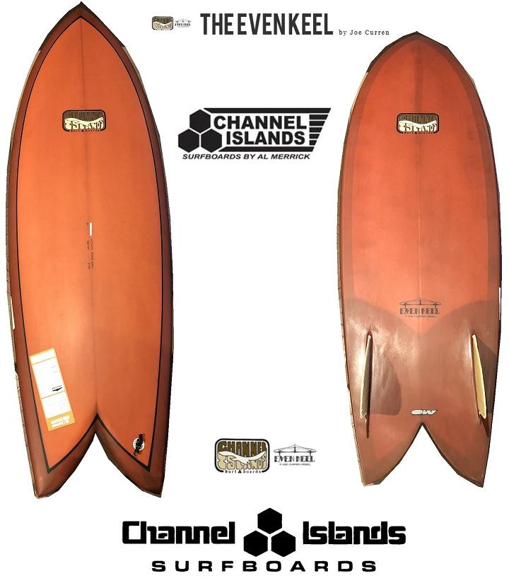 特価】 5'5”29L CHANNEL ISLANDS EVEN KEEL アルメリック サーフィン