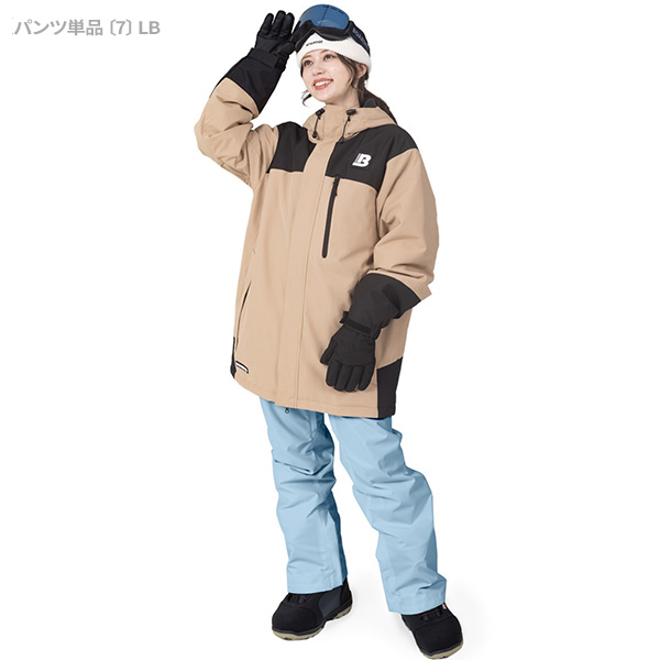 BOARDEE スノボウェア レディース 上下セット スノーボードウェア