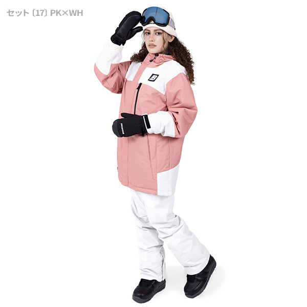 BOARDEE スノボウェア レディース 上下セット スノーボードウェア