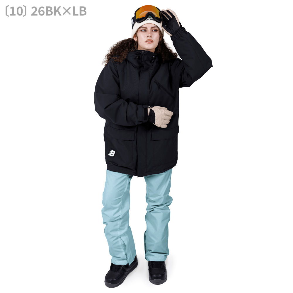 MAHF 24-25 ジャケット Lサイズ ブラック スノーボード ウェア スノーボード ウエア（モデル年式：24ー25モデル）｜スノーボード