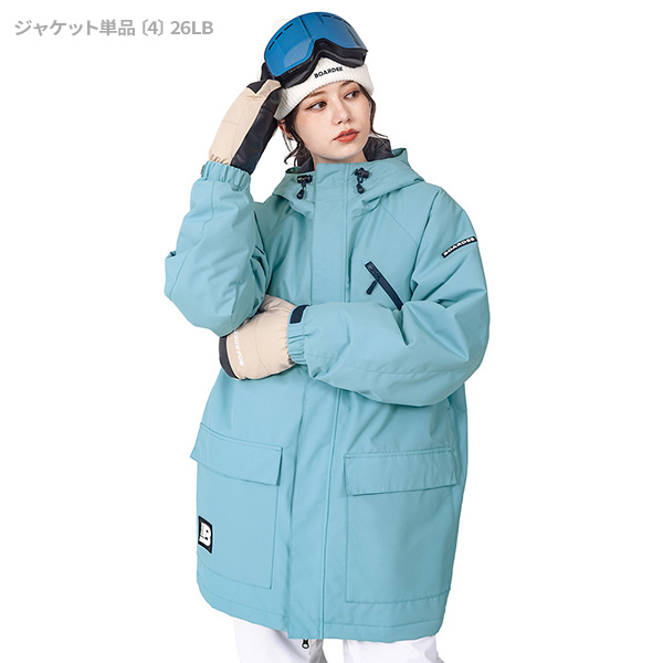 BOARDEE スノボウェア レディース 上下セット スノーボードウェア