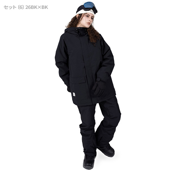 BOARDEE スノボウェア レディース 上下セット スノーボードウェア