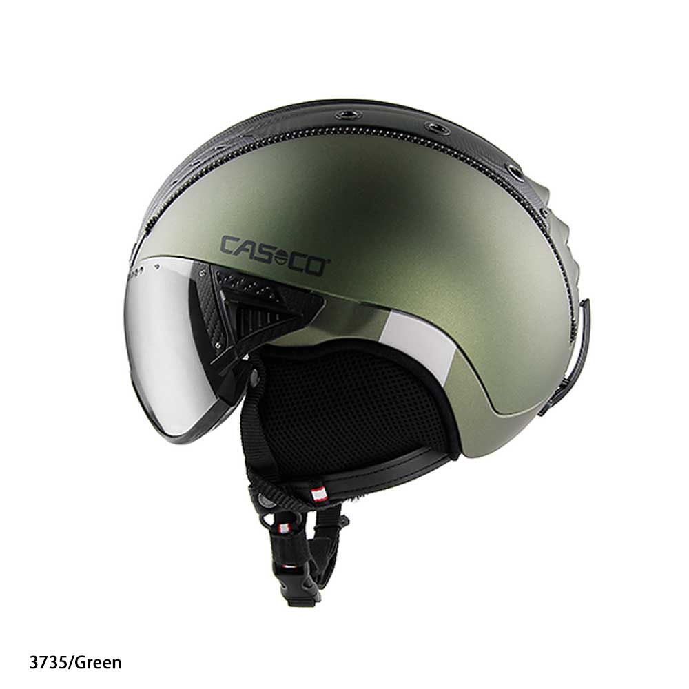 CASCO カスコ スノボ ヘルメット メンズ レディース ＜2025＞ SP-2 VISOR CARBONIC 日本正規品の画像