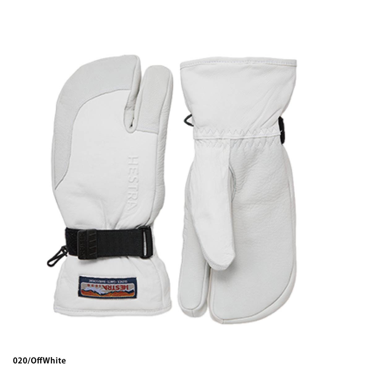 EVANOVA ホワイトレザーグローブ スキー スノーボード 牛革 おすすめの