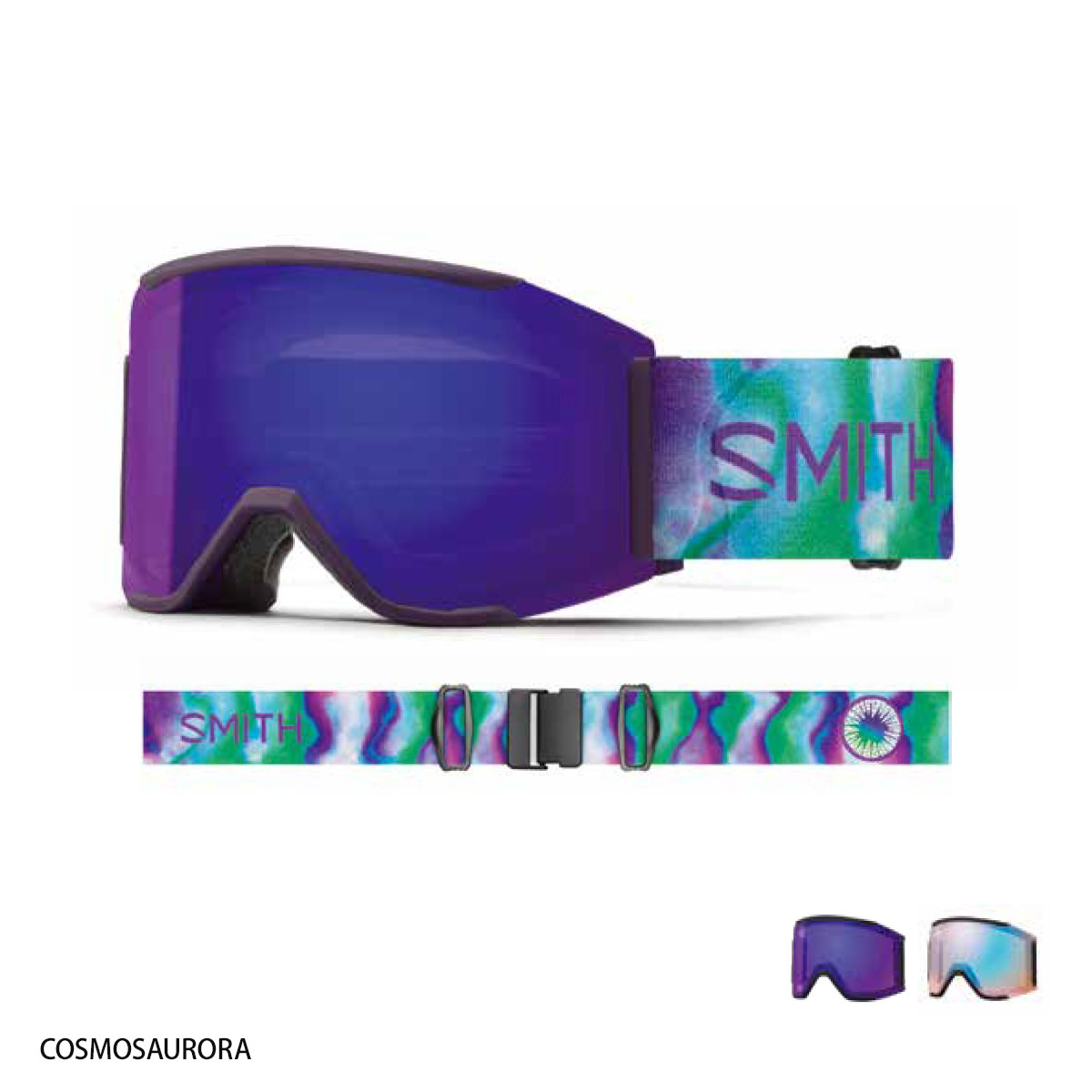 SMITH スミス スノボゴーグル メンズ レディース＜2026＞SQUAD MAG / スカッドマグ【ASIAN FIT】【スペアレンズ付】【ミラー】 日本正規品 | SMITH（ヘルメット、サングラス） | 01