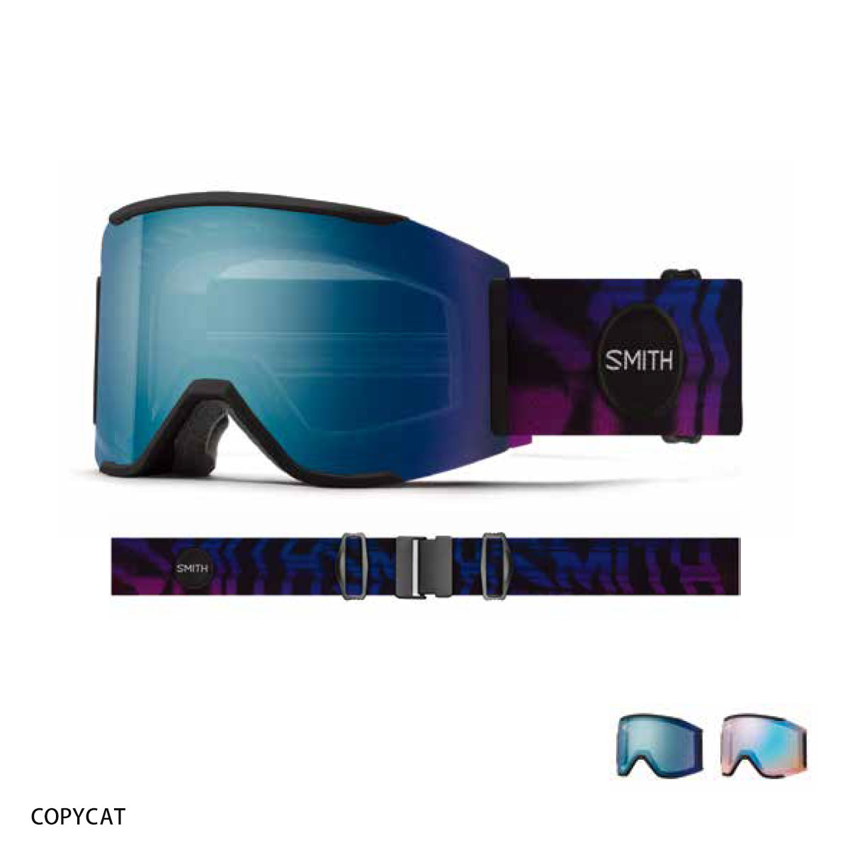 SMITH スミス スノボゴーグル メンズ レディース＜2026＞SQUAD MAG / スカッドマグ【ASIAN FIT】【スペアレンズ付】【ミラー】 日本正規品 | SMITH（ヘルメット、サングラス） | 02