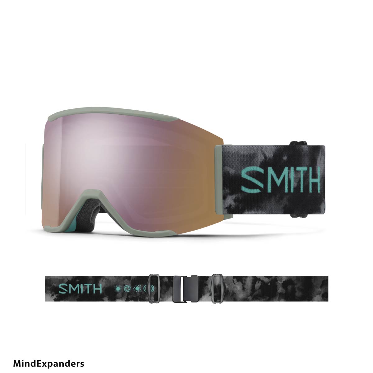 SMITH スミス スノボゴーグル ＜2026＞Squad MAG / スカッドマグ【ASIAN FIT】【スペアレンズ付】【ミラー】 日本正規品_1