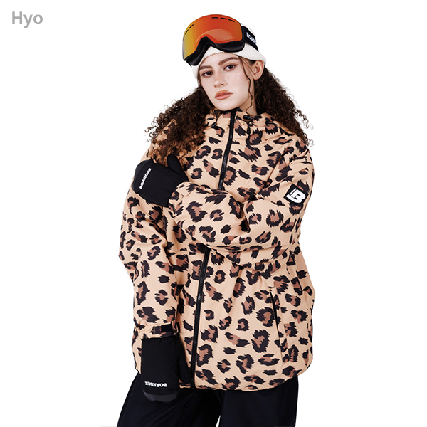 スノボウェア レディース ジャケット 単品 スノーボードウェア BOARDEE BD25JFOT43W ボーディー オーバーサイズ スキーウェア | BOARDEE | 02