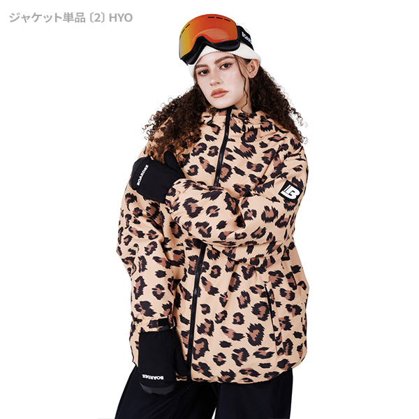 BOARDEEレディーススノボウェア(ピンク＆ブラック) BOARDEE スノボウェア レディース 上下セット スノーボードウェア