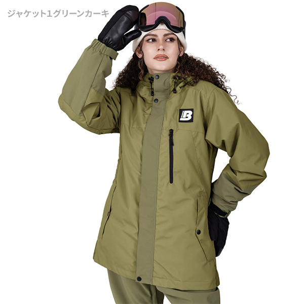 スノボウェア レディース 上下セット スノーボードウェア BOARDEE BD25JFOT44W×BD25JFOB44W ボーディー スキーウェア | BOARDEE | 07