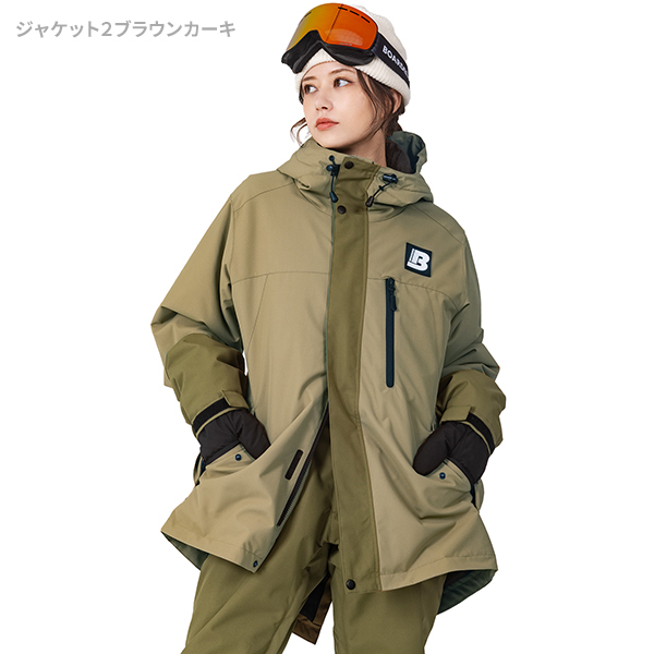 スノボウェア レディース 上下セット スノーボードウェア BOARDEE BD25JFOT44W×BD25JFOB44W ボーディー スキーウェア | BOARDEE | 08