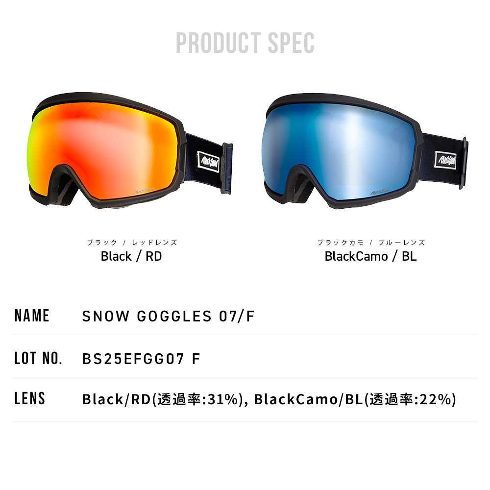 BLACK SNOW スノボ スキーゴーグル メンズ スノーボード BLACKSNOW