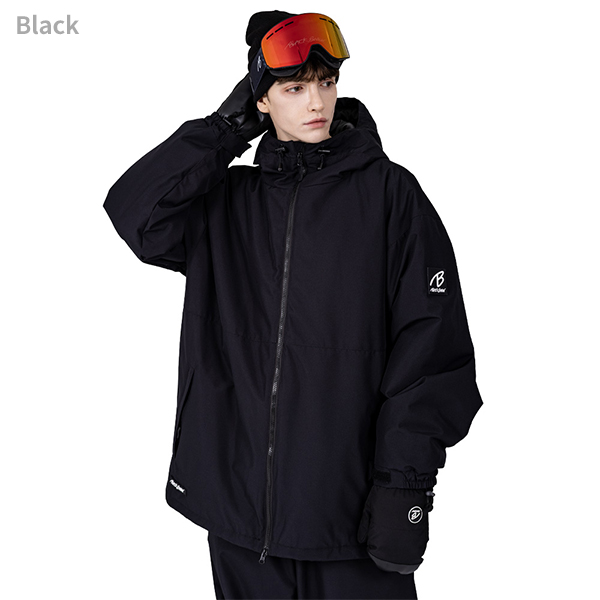 スノボウェア メンズ ジャケット 単品 スノーボードウェア BLACKSNOW BS25JFOT04M ブラックスノー オーバーサイズ スキーウェア | BLACK SNOW | 03