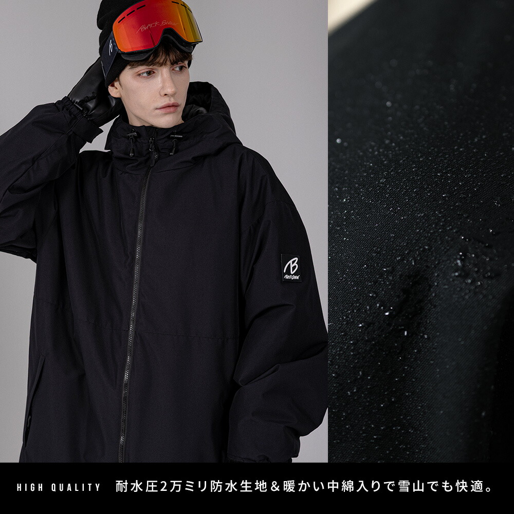 BLACK SNOW スノボウェア メンズ ジャケット 単品 スノーボードウェア