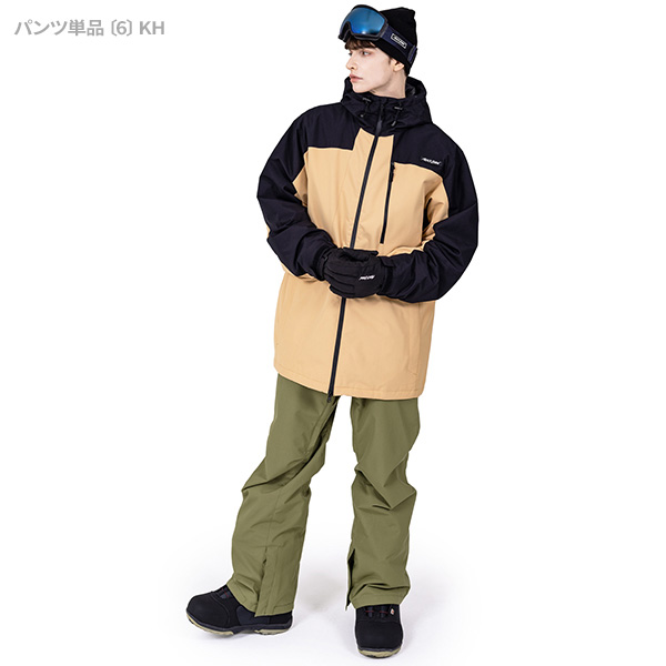 BLACK SNOW スノボウェア メンズ 上下セット スノーボードウェア 耐水
