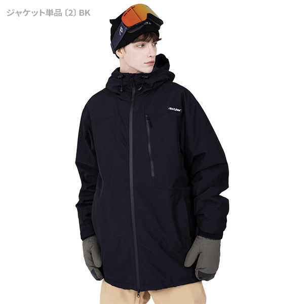 スノボウェア メンズ 上下セット スノーボードウェア 耐水20,000mm BLACKSNOW OT02M×BS25JFOB02M ブラックスノー スキーウェア | BLACK SNOW | 20