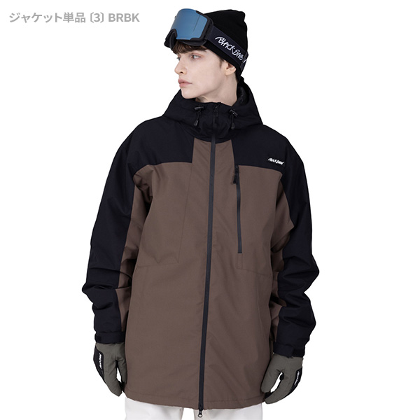 BLACK SNOW スノボウェア メンズ 上下セット スノーボードウェア 耐水