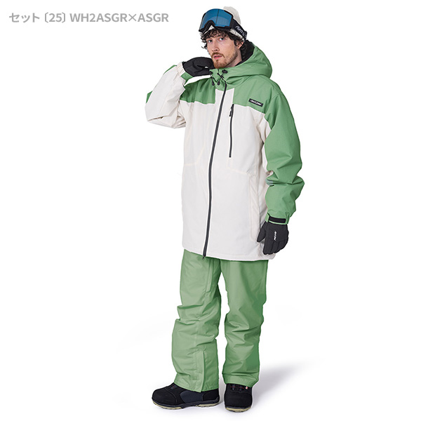 スノボウェア メンズ 上下セット スノーボードウェア 耐水20,000mm BLACKSNOW OT02M×BS25JFOB02M ブラックスノー スキーウェア | BLACK SNOW | 17