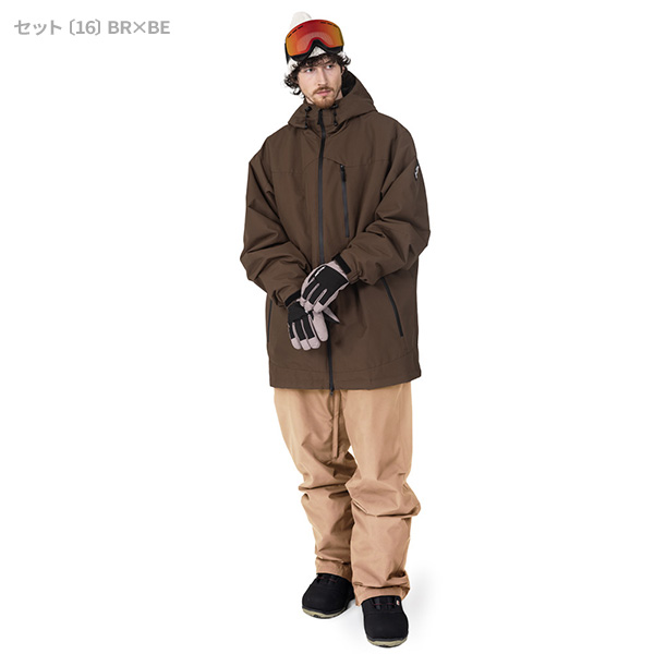 BLACK SNOW スノボウェア メンズ 上下セット スノーボードウェア