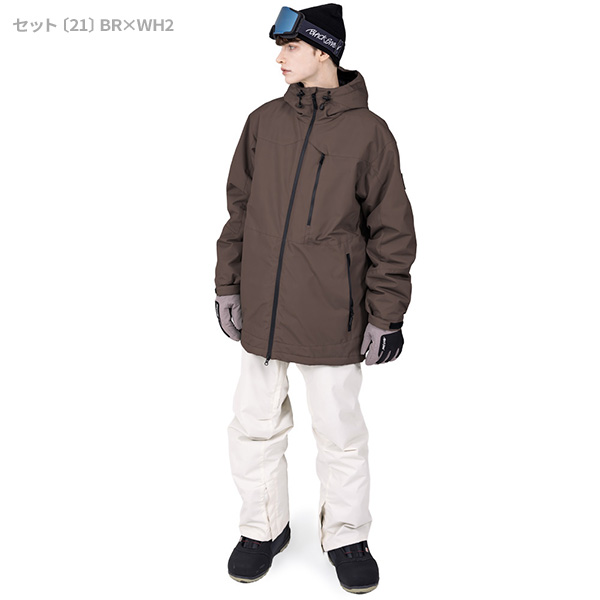 BLACK SNOW スノボウェア メンズ 上下セット スノーボードウェア