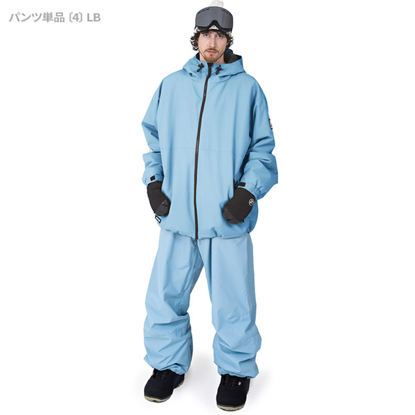 スノボウェア メンズ 上下セット スノーボードウェア BLACKSNOW BS25JFOT04M×BS25JFOB04M ブラックスノー オーバーサイズ スキーウェア | BLACK SNOW | 24