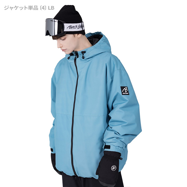 スノボウェア メンズ 上下セット スノーボードウェア BLACKSNOW BS25JFOT04M×BS25JFOB04M ブラックスノー オーバーサイズ スキーウェア | BLACK SNOW | 20