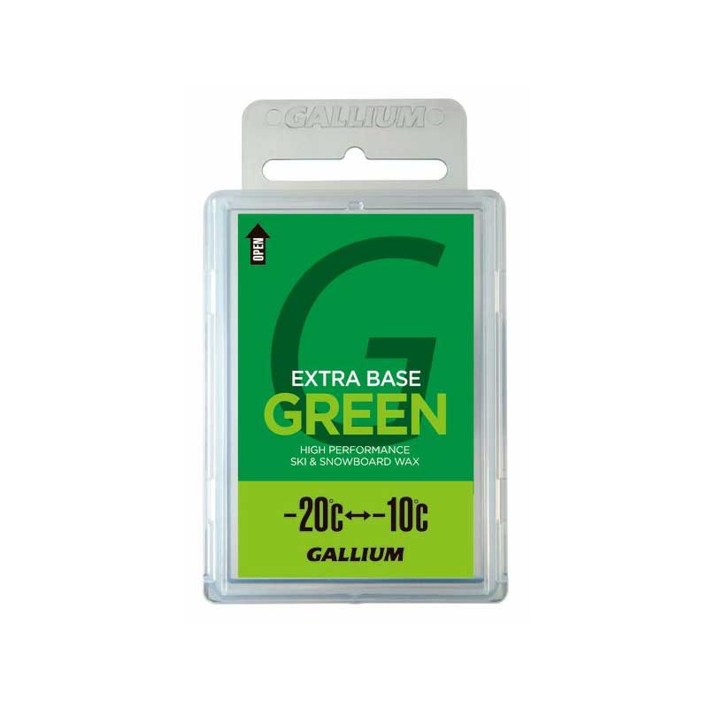 GALLIUM ガリウム ワックス EXTRA BASE GREEN 〔100g〕 SW2073 固形 スノボ スノーボード | GALLIUM | 01