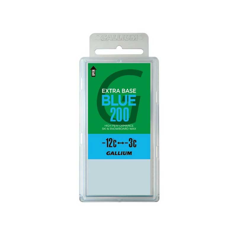 GALLIUM ガリウム ワックス EXTRA BASE BLUE 200〔200g〕 SW2078 固形 スノボ スノーボード | GALLIUM | 01