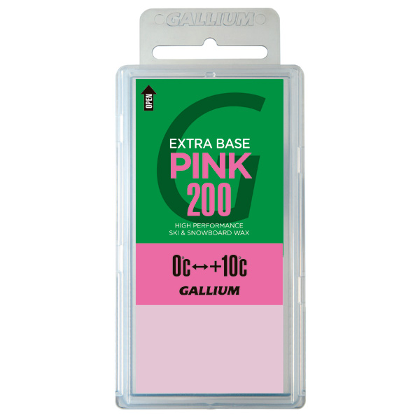 GALLIUM ガリウム ワックス EXTRA BASE PINK 200〔200g〕 SW2080 固形 スノボ スノーボード | GALLIUM | 01