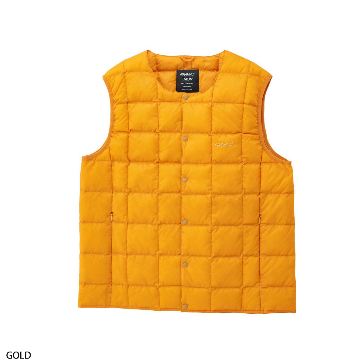 GRAMICCI グラミチ スノボ スノーボードウェア ダウンベスト メンズ レディース 2024 G3FU-J100-TG/INNER DOWN VEST | GRAMICCI | 01