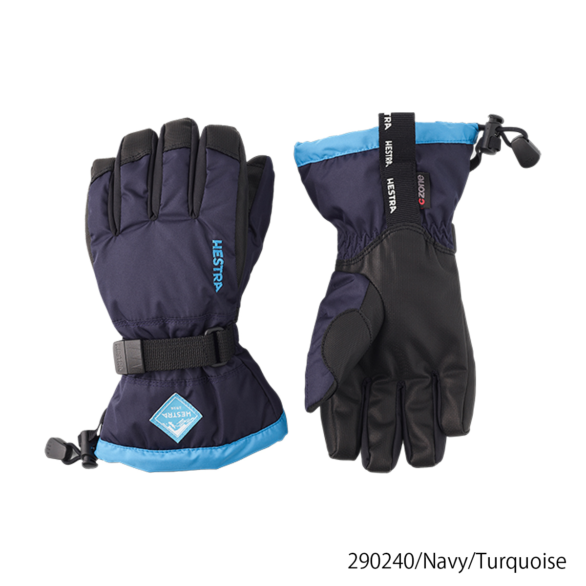 HESTRA ヘストラ スノボ スノーボード グローブ キッズ ジュニア 2024 32530 Gauntlet CZone Jr ガントレット シーゾーン ジュニア | HESTRA | 02