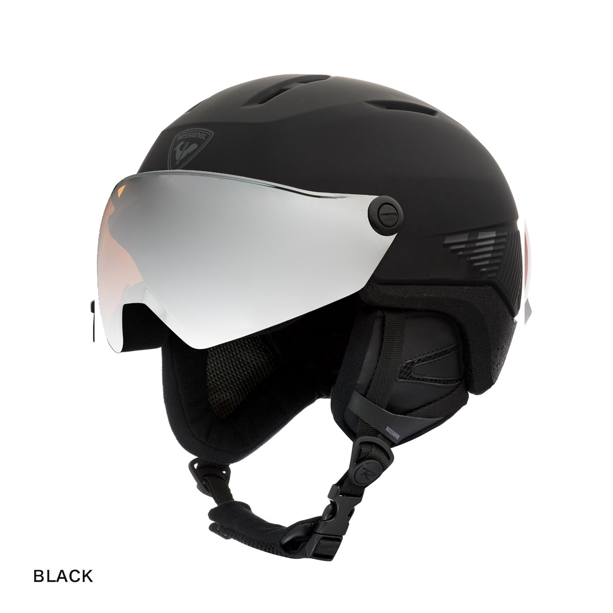 ROSSIGNOL IMPACTS ヘルメット ブラック SM ROSSIGNOL IMPACTS ヘルメット ブラック SM Rossignol Fit Visor