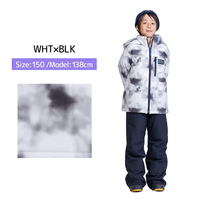 スノーボード　スキーウェア　ジュニア　160サイズ　美品 43DEGREES スキーウェア キッズ ジュニア 上下セット