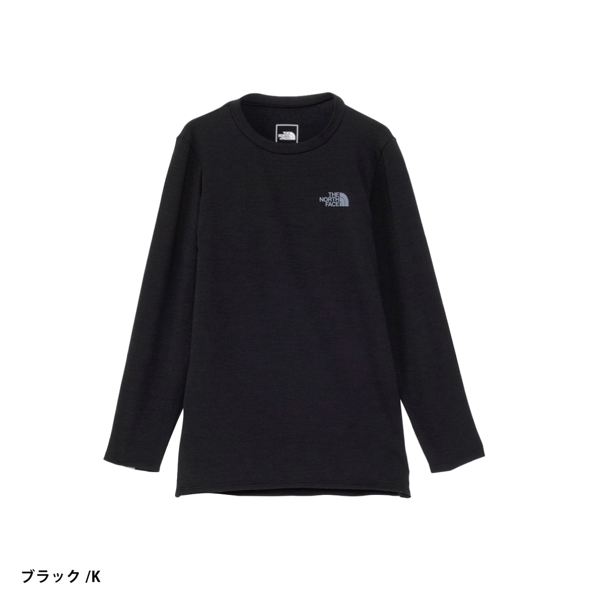 THE NORTH FACE ザ・ノース・フェイス スノボ スノーボード ウェア トップス キッズ ジュニア 2025 NUJ62340 L/S WARM Crew ロングスリーブウォームクルー | THE NORTH FACE | 01